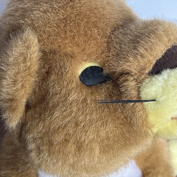 Kellytoy Lion Cub Plush Playful Open Mouth Vintage Playpets to Cuddle Tag - Picture 4 of 14